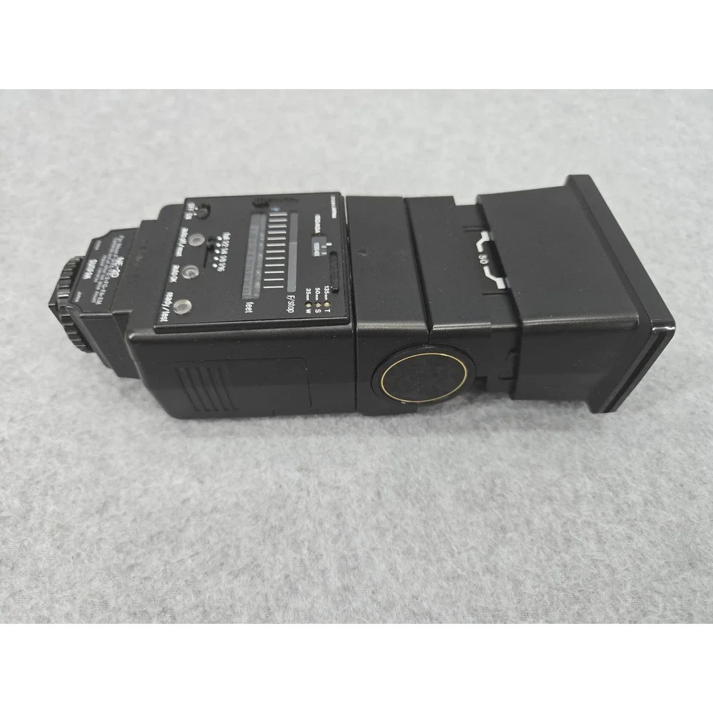 Sunpak Auto Zoom 333 D Thyristor Flash Nikon NE-2D Black Made in Japan
